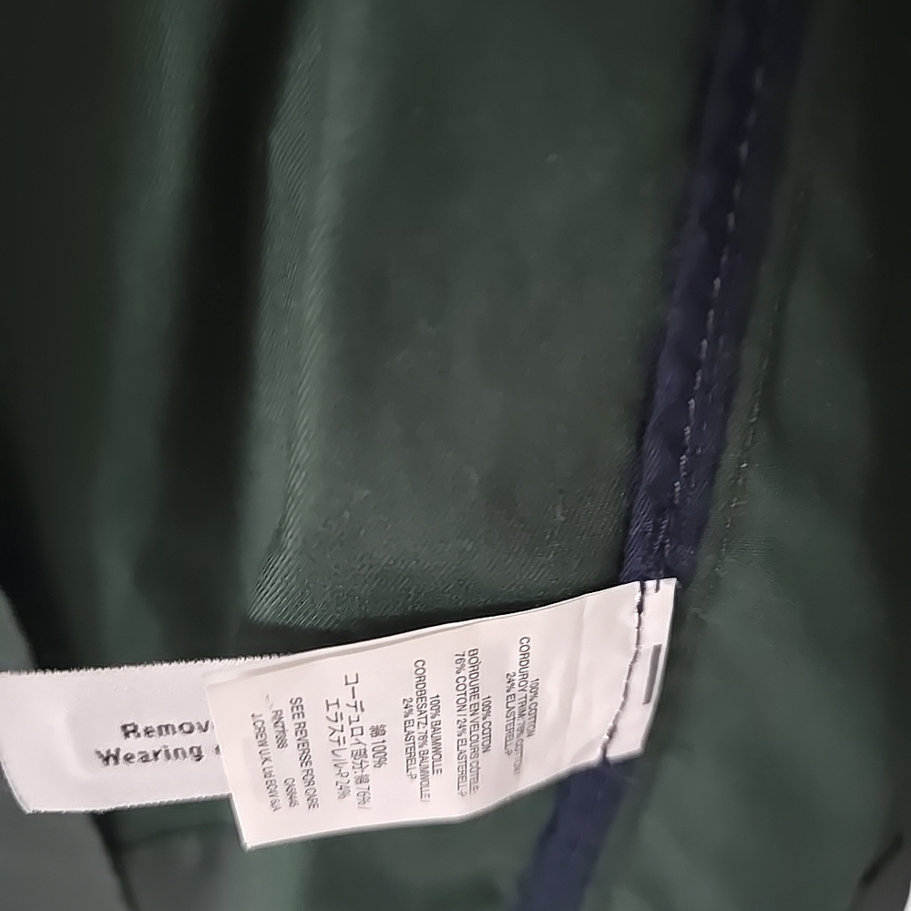 J. Crew Downtown Field Jacket XXS Army Green - Classic Utility Chore Coat Gold H - Picture 13 of 14
